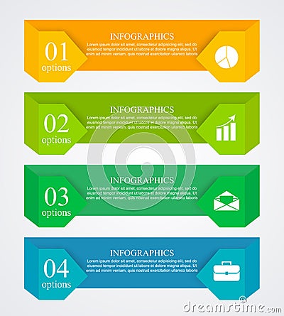 Business infographics template Vector Illustration