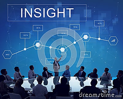 Business Insight Statistics Analytics Development Concept Stock Photo