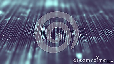Business inteligence technology background. Binary code algorithms deep learning. Virtual reality analysis. Data science Stock Photo