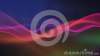 Business inteligence technology background. Binary code algorithms deep learning. Virtual reality analysis. Stock Photo