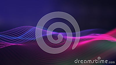Business inteligence technology background. Binary code algorithms deep learning. Virtual reality analysis. Stock Photo