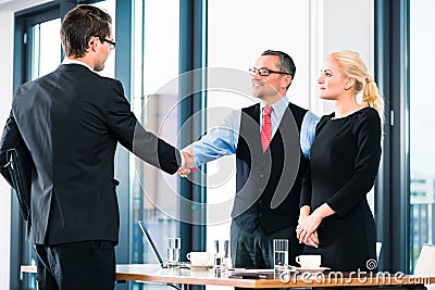 Business - Job Interview and hiring Stock Photo