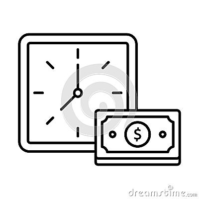 Business Line Style vector icon which can easily modify or edit Vector Illustration