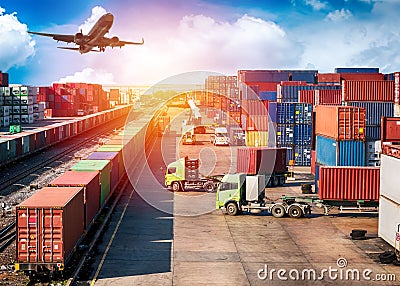 Business Logistics concept Stock Photo