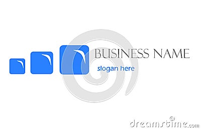 Business logo design Vector Illustration