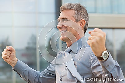 Business man success Stock Photo