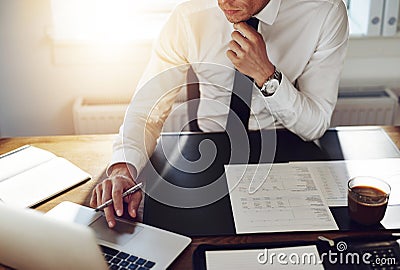 Business man working at office, Consultant lawyer concept Stock Photo