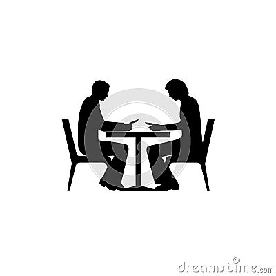 Business meeting icon Stock Photo