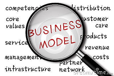 Business model Stock Photo