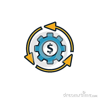 Business Model icon. Simple element from startup icons collection. Creative Business Model icon ui, ux, apps, software and Stock Photo