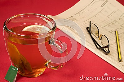 Business Morning Stock Photo