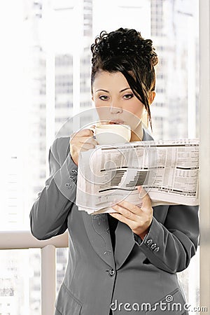 Business News Stock Photo