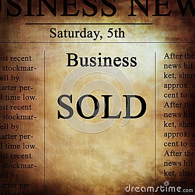 Business news Stock Photo