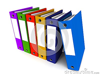 Business office files Stock Photo