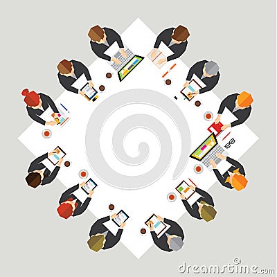 Business and Office Social Network Vector Design Stock Photo