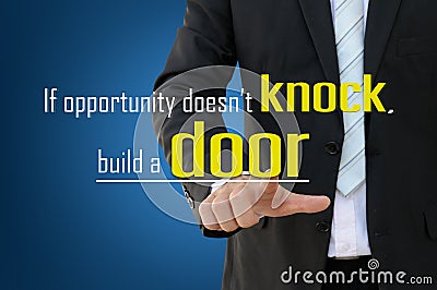 Business opportunity concept Stock Photo