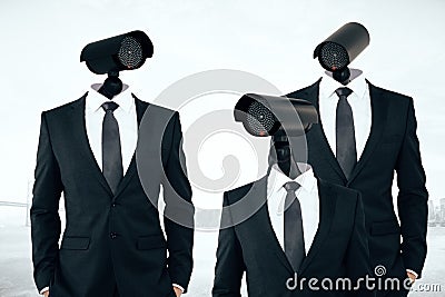 Business/organization security management Stock Photo