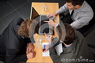 Business partners discussing Stock Photo