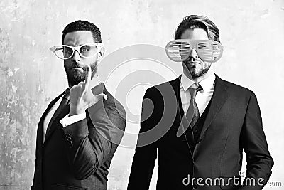 Business partners having idea. Team work concept Stock Photo