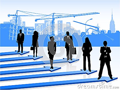 Business people Vector Illustration