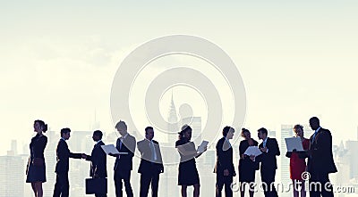 Business People Collaboration Team Teamwork Professional Concept Stock Photo