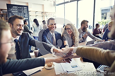 Business People Collaboration Teamwork Union Concept Stock Photo
