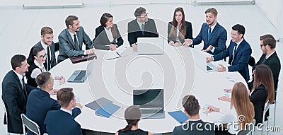 Business people in a conference room. Stock Photo