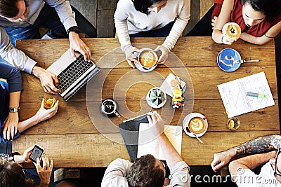 Business People Coorporate Team Community Concept Stock Photo
