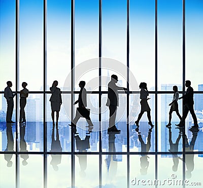 Business People Corporate Office Concept Stock Photo