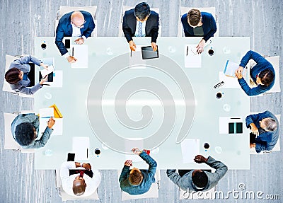 Business People Corporate Working Office Team Professional Concept Stock Photo