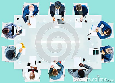 Business People Corporate Working Office Team Professional Concept Stock Photo