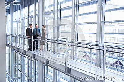 Business People Discussing In Modern Office Stock Photo