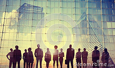 Business People Inspiration Goals Mission Growth Success Concept Stock Photo