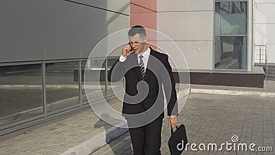 Business people while working near office building Stock Photo
