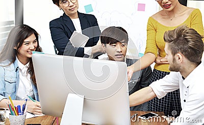 Business persons Stock Photo