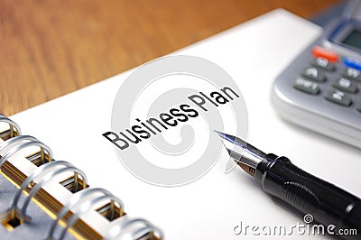 Business plan Stock Photo