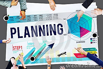 Business Planning Data Analysis Strategy Concept Stock Photo