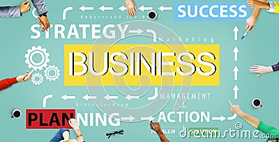 Business Planning Strategy Success Action Concept Stock Photo