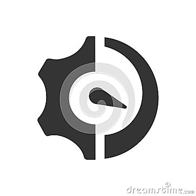 Business Process Icon Vector Illustration