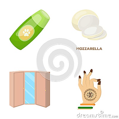 Business, production, cosmetology and other web icon in cartoon style. bracelet, India, trade icons in set collection. Vector Illustration