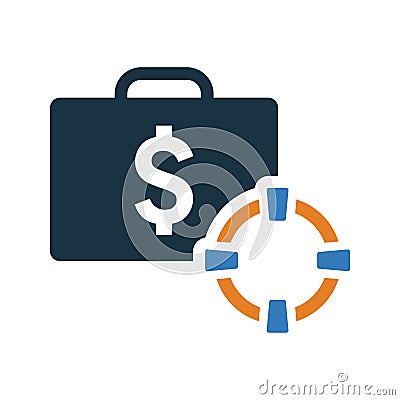 Business Rescue icon Vector Illustration