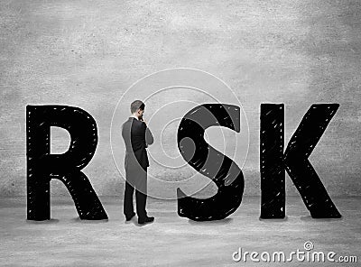 Business risk concept Stock Photo