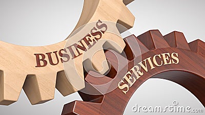 Business services concept Stock Photo