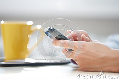 Business SMS Stock Photo