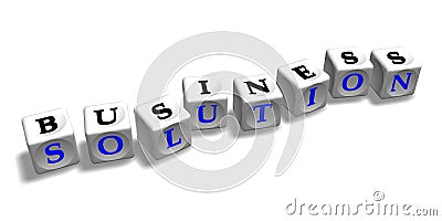 Business solution Stock Photo