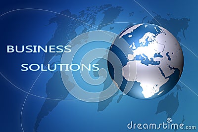 Business Solutions Stock Photo