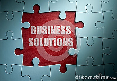 Business solutions Stock Photo