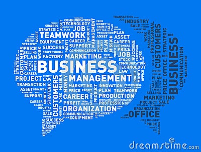 Business speech bubble, word cloud vector Vector Illustration