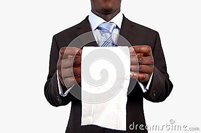 Business Spill Up Stock Photo