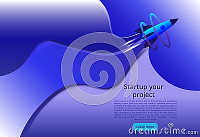 Business Startup concept landing page design. New wireless internet wifi connection. isometric vector concept Vector Illustration